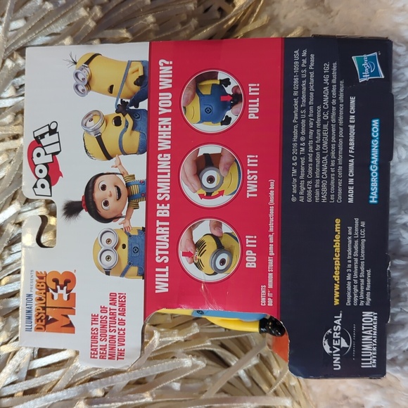 Bop It, Minion STUART, Despicable Me 3, New - Picture 3 of 7
